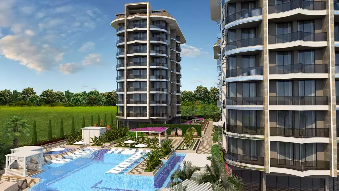 Flat 54m² in Turkey, Tosmur. Priced at 215000€ rent photo-1