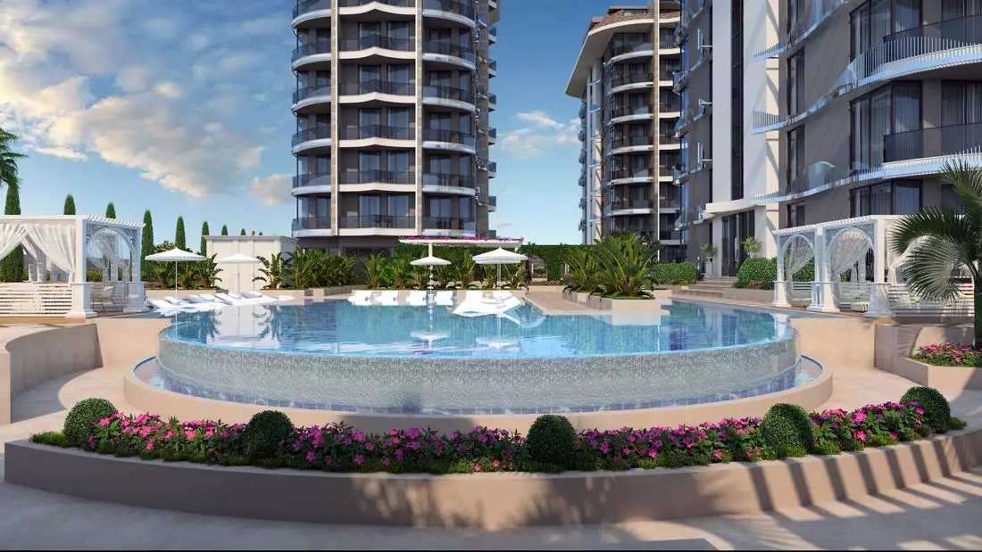 Flat 54m² in Turkey, Tosmur. Priced at 215000€ rent photo-2