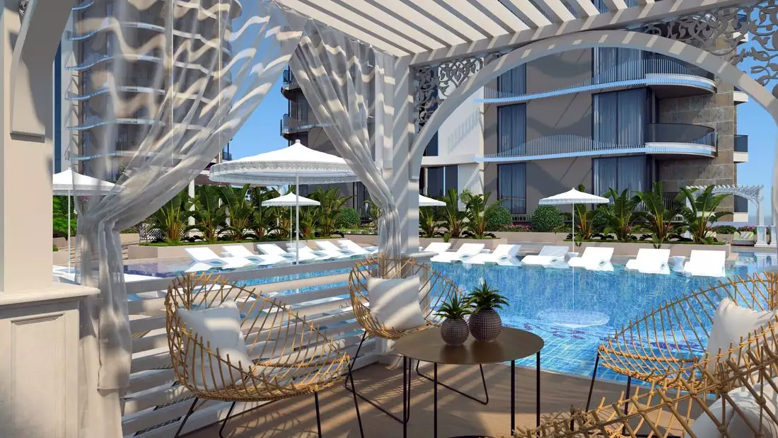 Flat 54m² in Turkey, Tosmur. Priced at 215000€ rent photo-18