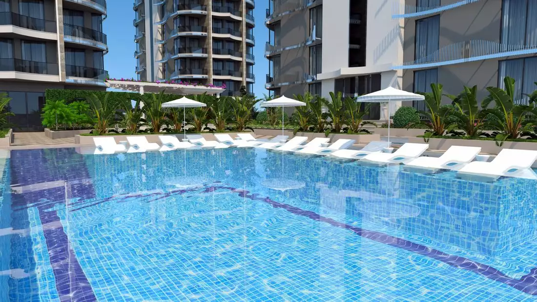 Flat 54m² in Turkey, Tosmur. Priced at 215000€ rent photo-19