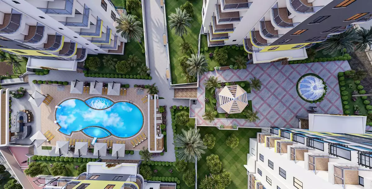 Flat 52m² in Turkey, Mahmutlar. Priced at 116250€ rent photo-10