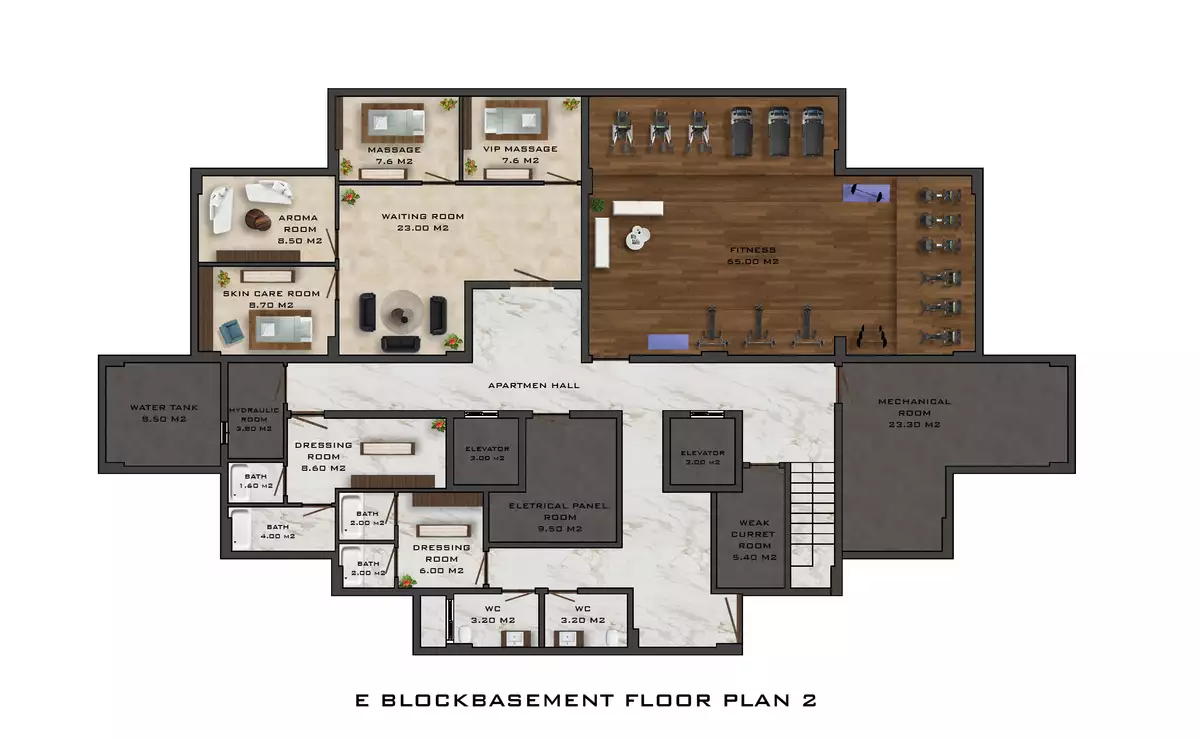 Flat 52m² in Turkey, Mahmutlar. Priced at 116250€ rent photo-60
