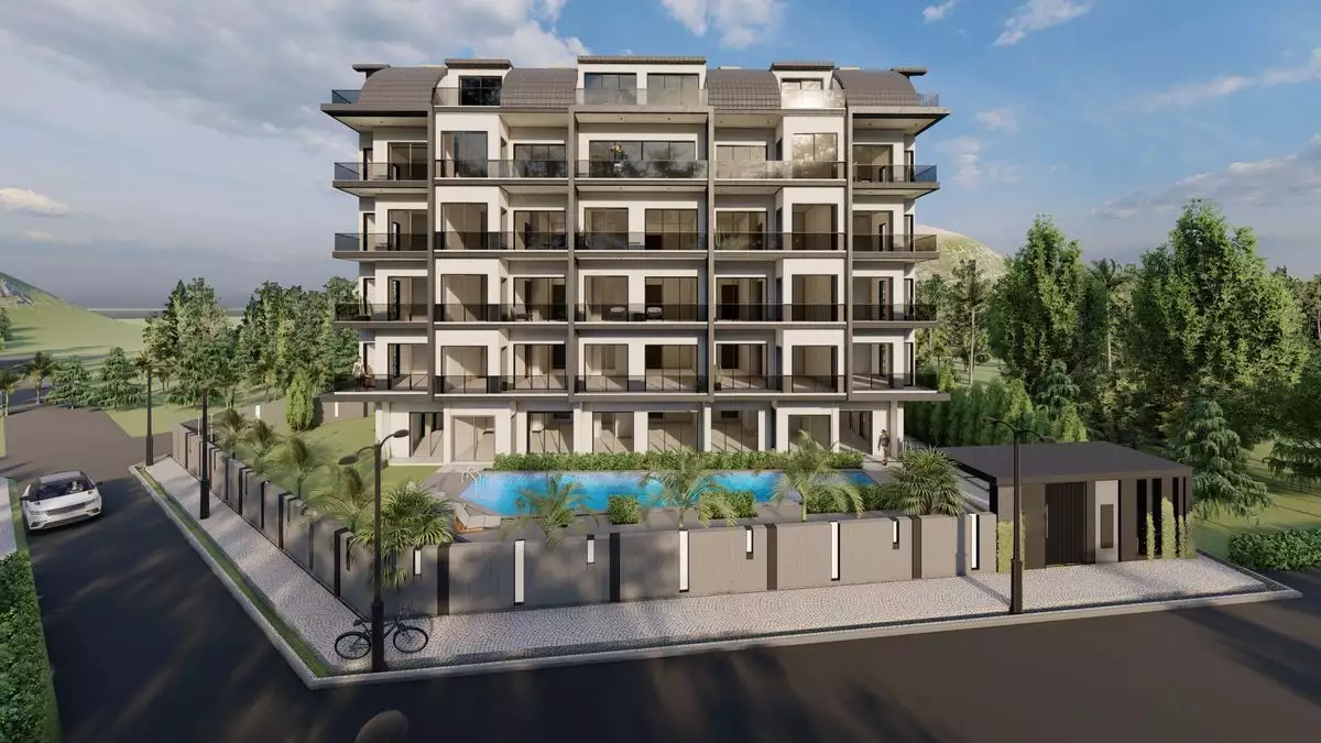 Flat 49m² in Turkey, Gazipasа. Priced at 74000€ rent photo-1