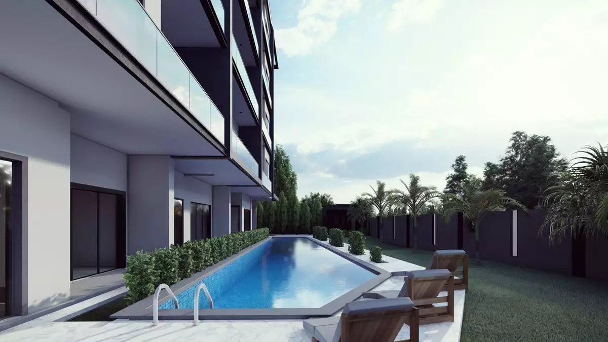 Flat 49m² in Turkey, Gazipasа. Priced at 74000€ rent photo-4