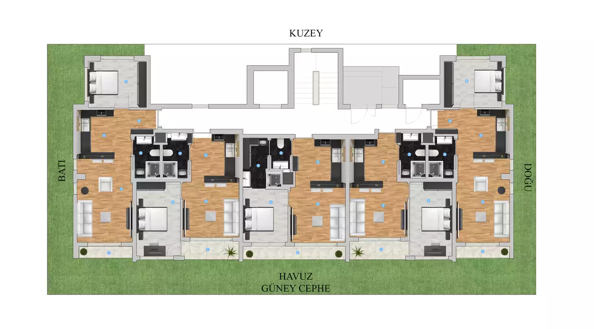 Flat 49m² in Turkey, Gazipasа. Priced at 74000€ rent photo-17