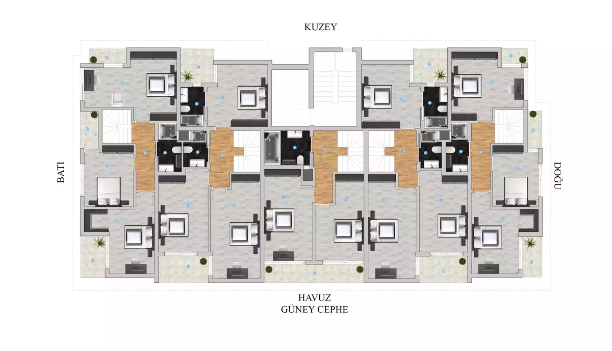 Flat 49m² in Turkey, Gazipasа. Priced at 74000€ rent photo-24