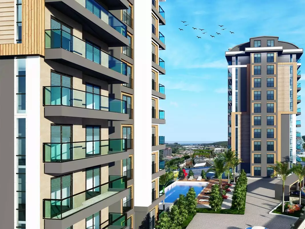 Flat 71m² in Turkey, Avsallar. Priced at 93000€ rent photo-1