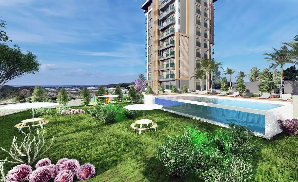 Flat 71m² in Turkey, Avsallar. Priced at 93000€ rent photo-3