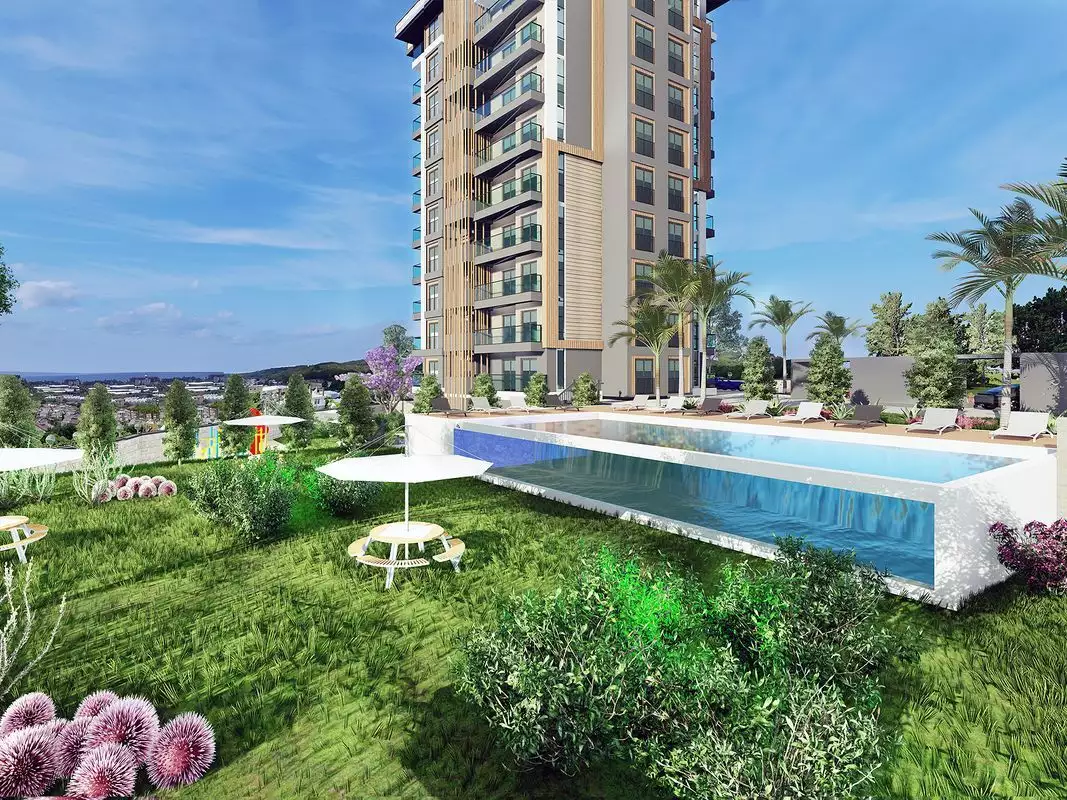 Flat 71m² in Turkey, Avsallar. Priced at 93000€ rent photo-27