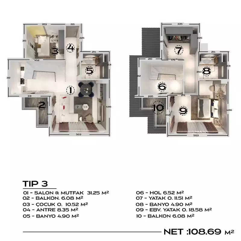 Flat 71m² in Turkey, Avsallar. Priced at 93000€ rent photo-45