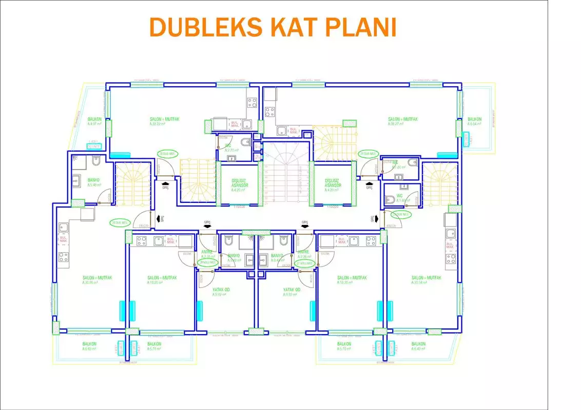 Flat 52m² in Turkey, Mahmutlar. Priced at 129000€ rent photo-23