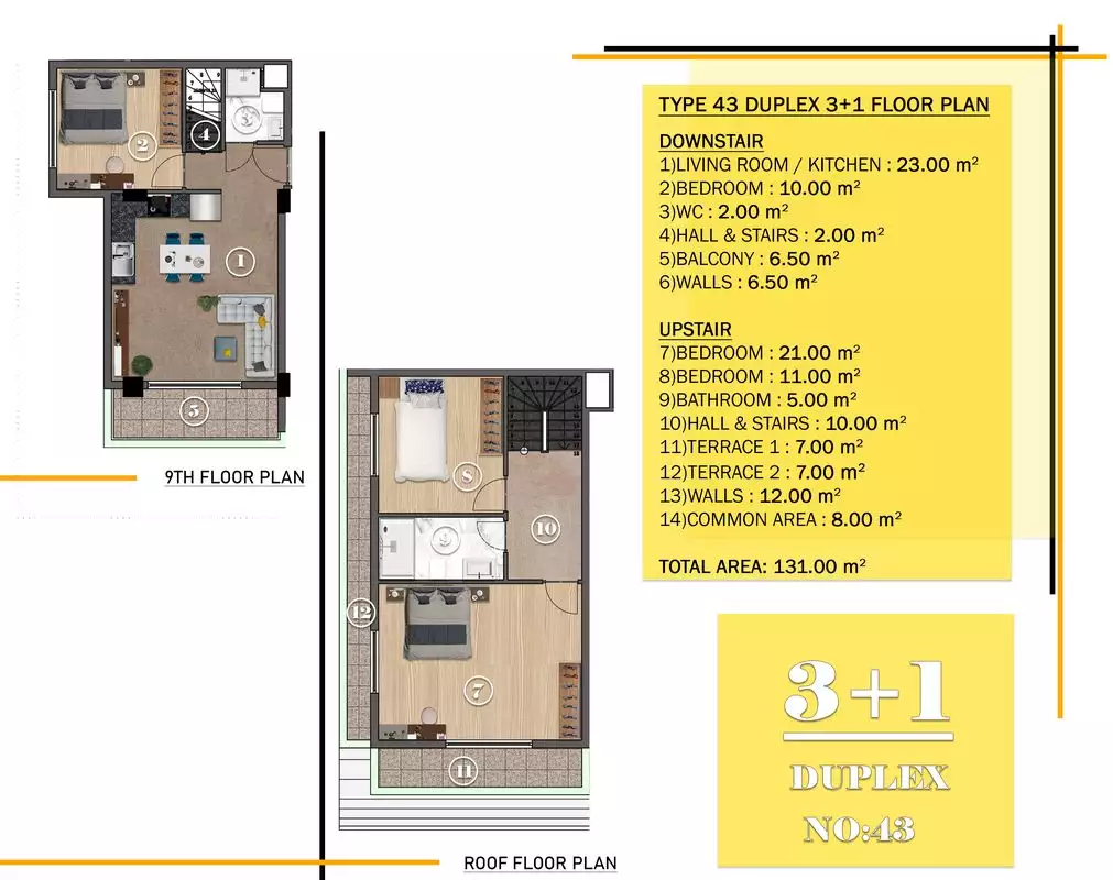Flat 58m² in Turkey, Mahmutlar. Priced at 125000€ rent photo-16