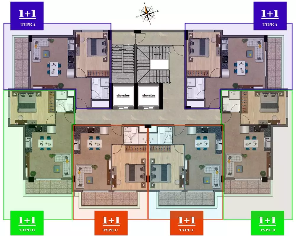 Flat 58m² in Turkey, Mahmutlar. Priced at 125000€ rent photo-18