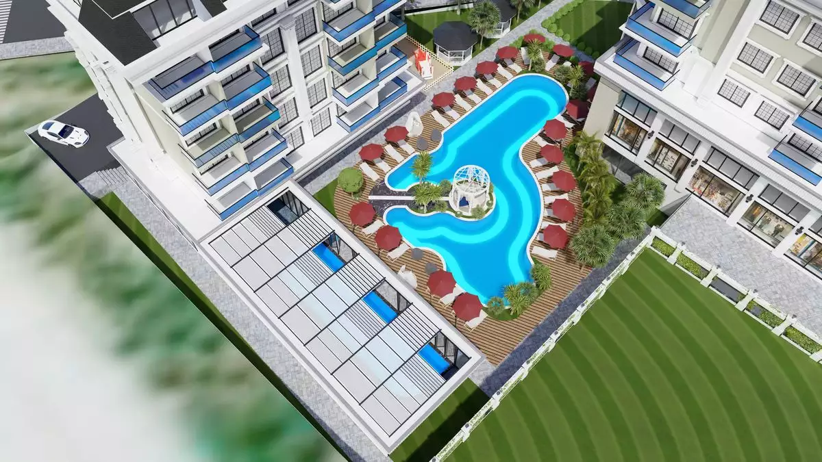 Flat 50m² in Turkey, Kargicak. Priced at 180000€ rent photo-3
