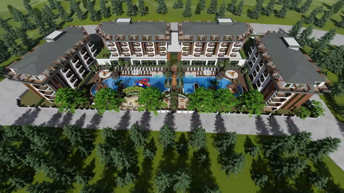 Flat 93m² in Turkey, Alania. Priced at 115500€ rent photo-2