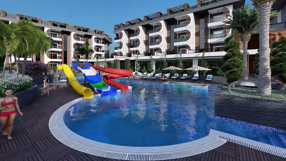 Flat 93m² in Turkey, Alania. Priced at 115500€ rent photo-8