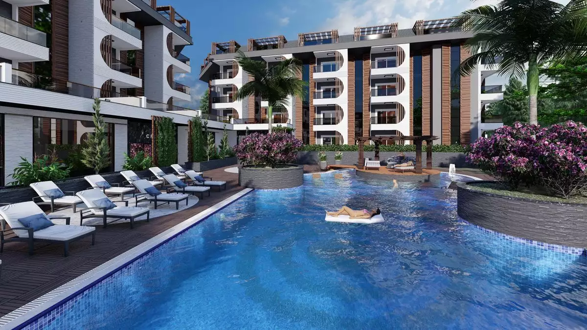 Flat 93m² in Turkey, Alania. Priced at 115500€ rent photo-9