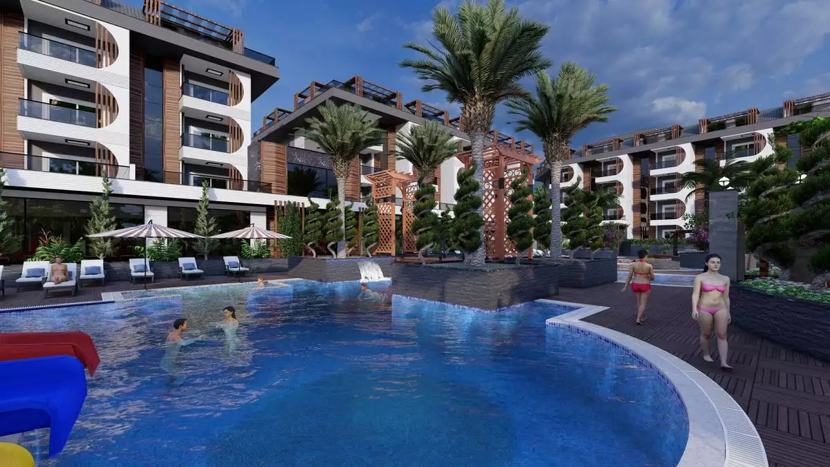 Flat 93m² in Turkey, Alania. Priced at 115500€ rent photo-13