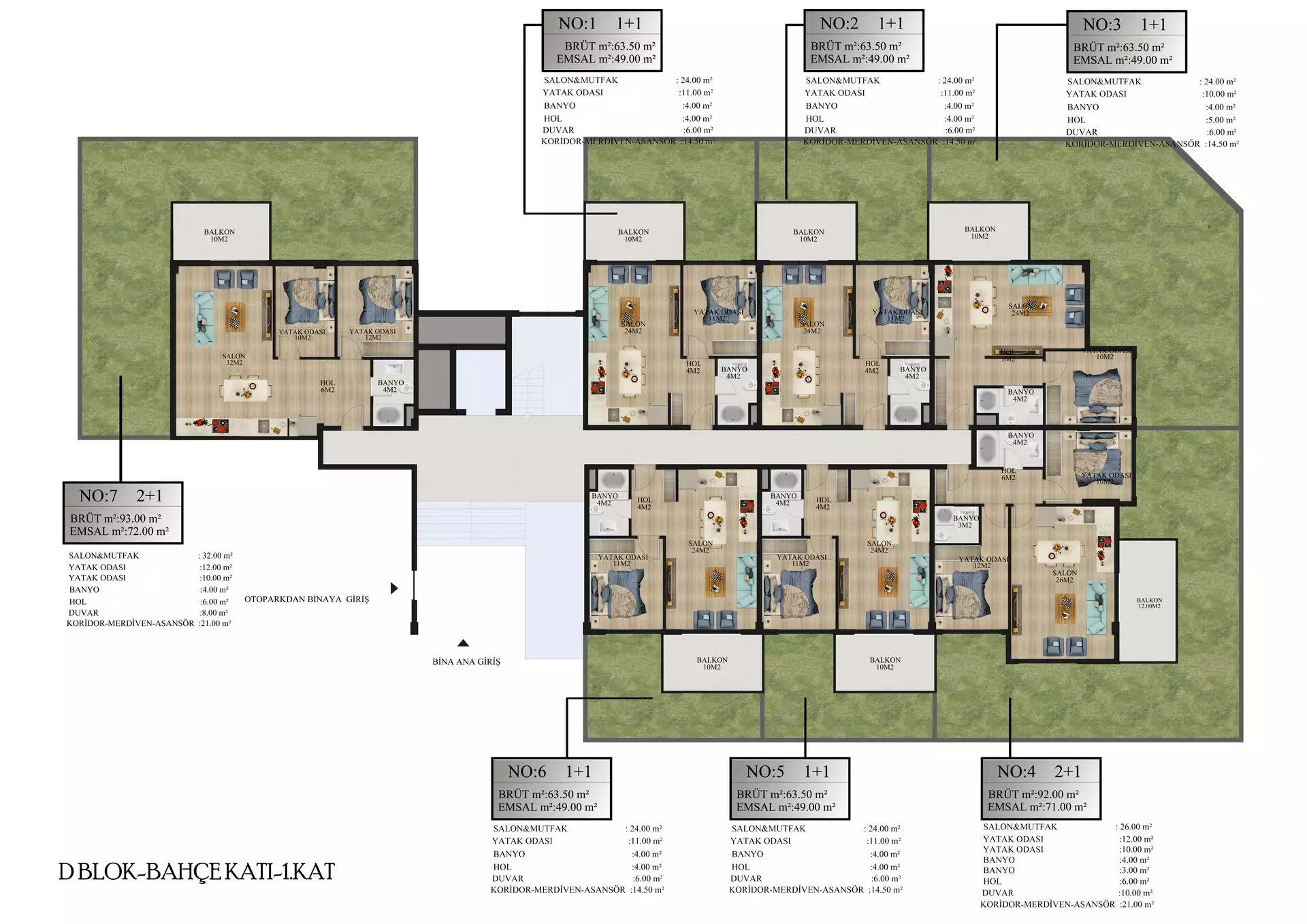Flat 93m² in Turkey, Alania. Priced at 115500€ rent photo-43