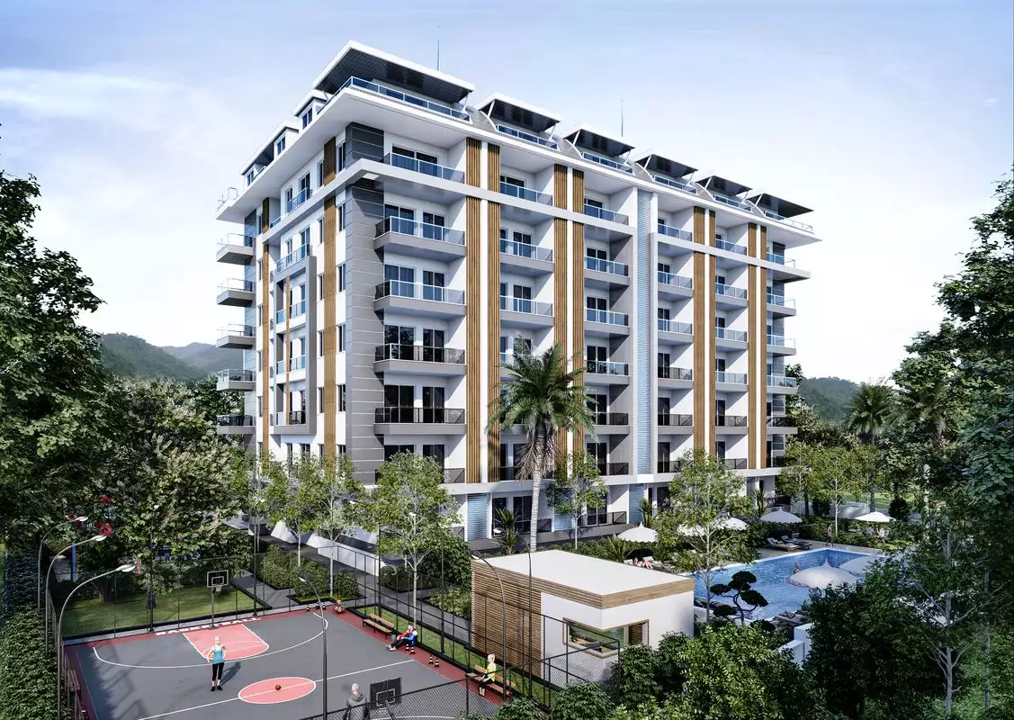 Flat 52m² in Turkey, Gazipasа. Priced at 139000€ rent photo-1
