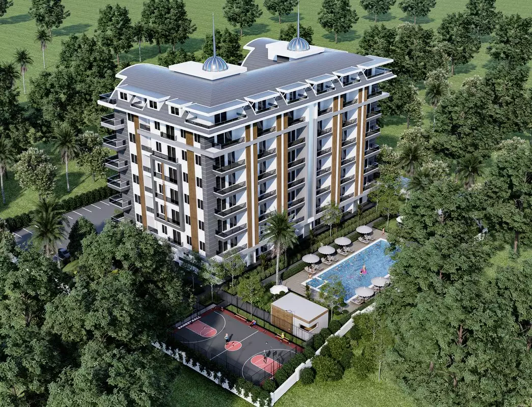 Flat 52m² in Turkey, Gazipasа. Priced at 139000€ rent photo-6