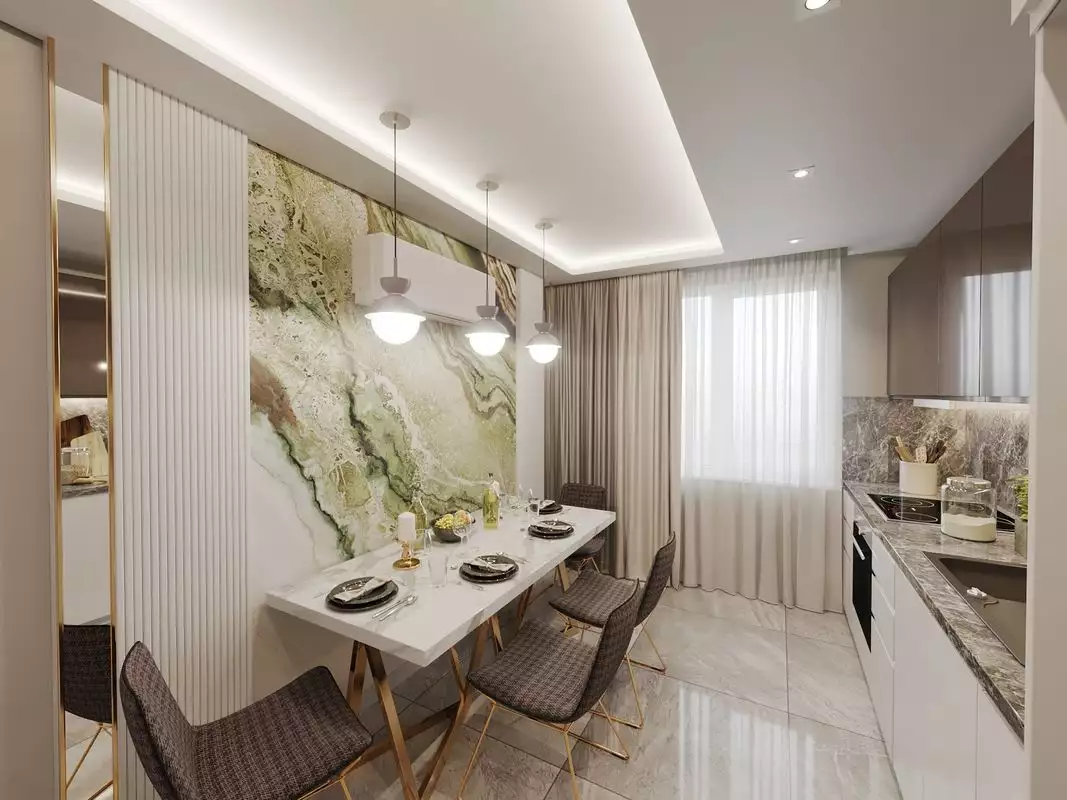 Flat 52m² in Turkey, Gazipasа. Priced at 139000€ rent photo-8