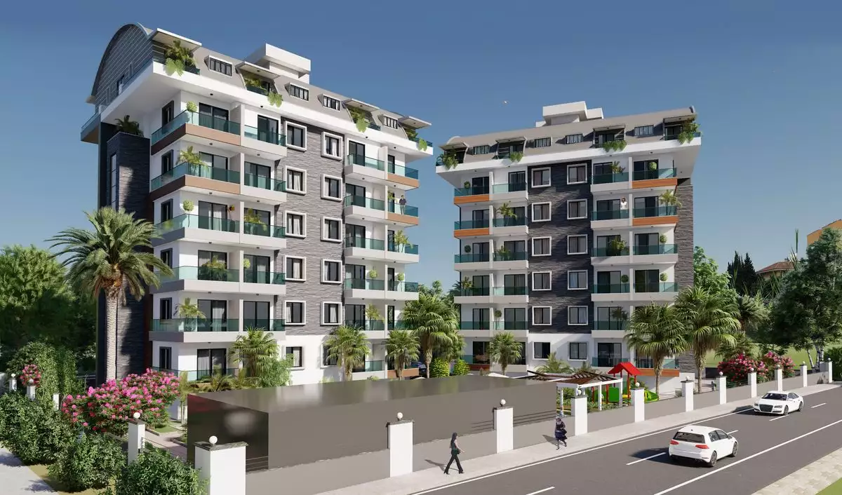 Flat 54m² in Turkey, Gazipasа. Priced at 90000€ rent photo-1