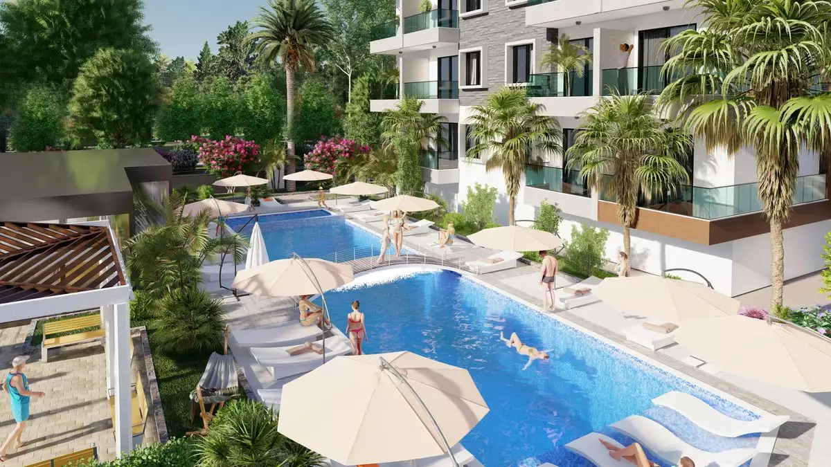 Flat 54m² in Turkey, Gazipasа. Priced at 90000€ rent photo-3