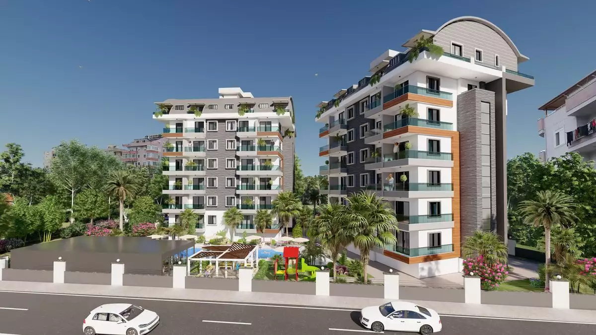 Flat 54m² in Turkey, Gazipasа. Priced at 90000€ rent photo-6