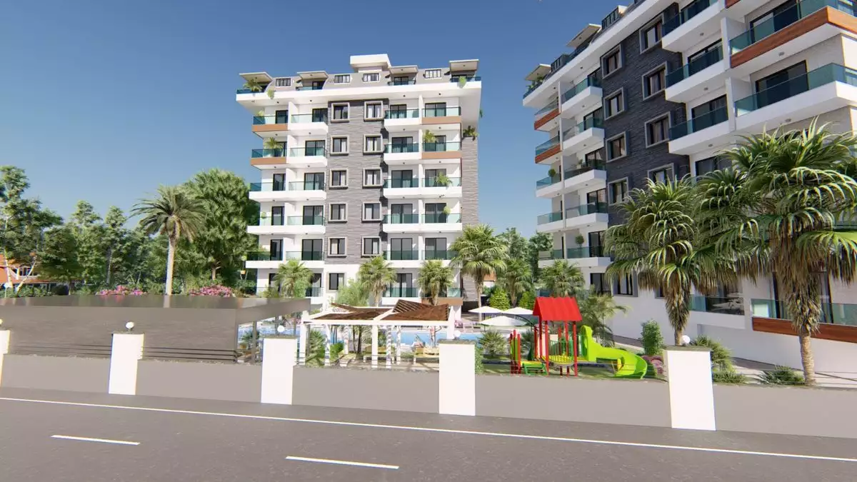 Flat 54m² in Turkey, Gazipasа. Priced at 90000€ rent photo-9