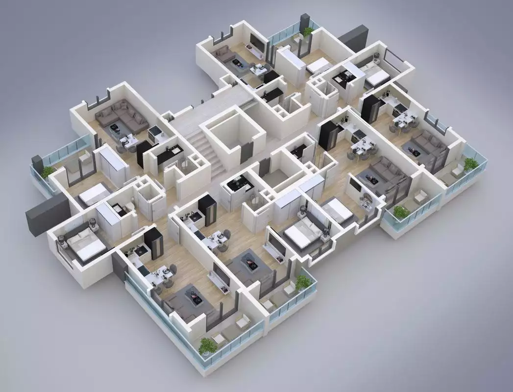 Flat 54m² in Turkey, Gazipasа. Priced at 90000€ rent photo-35