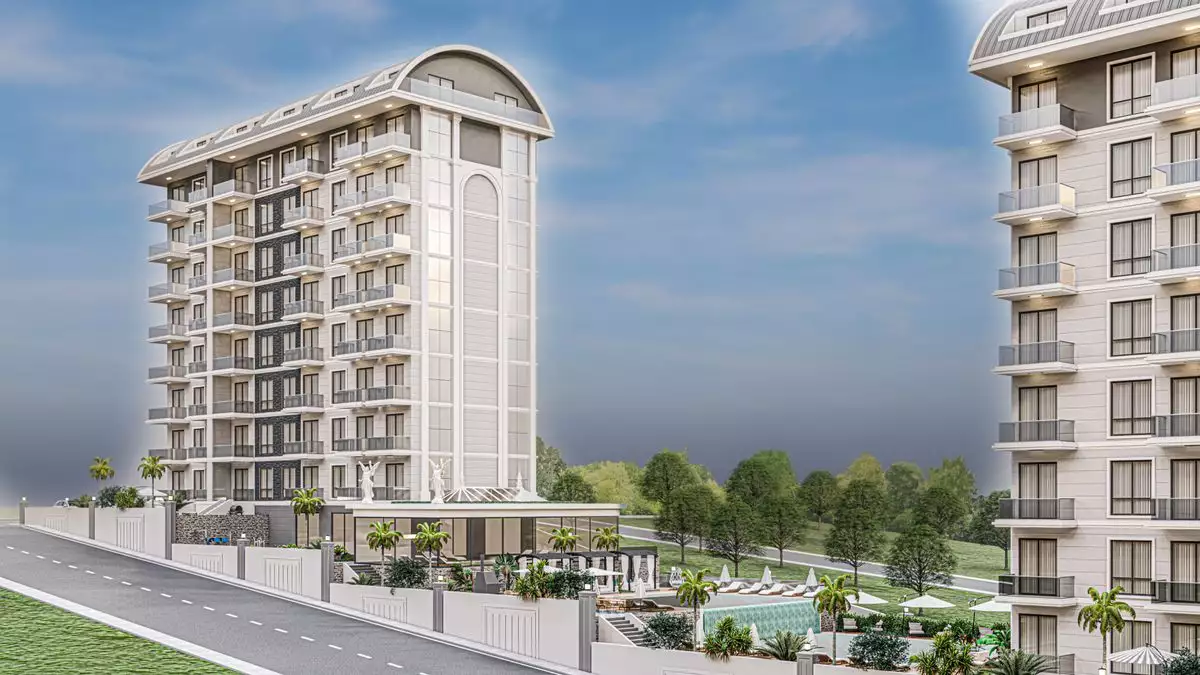 Flat 54m² in Turkey, Payallar. Priced at 112000€ rent photo-2