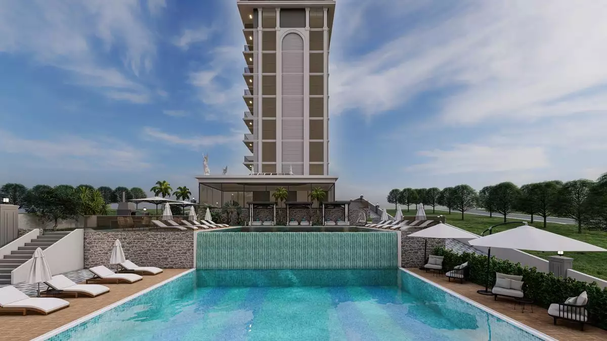 Flat 54m² in Turkey, Payallar. Priced at 112000€ rent photo-5