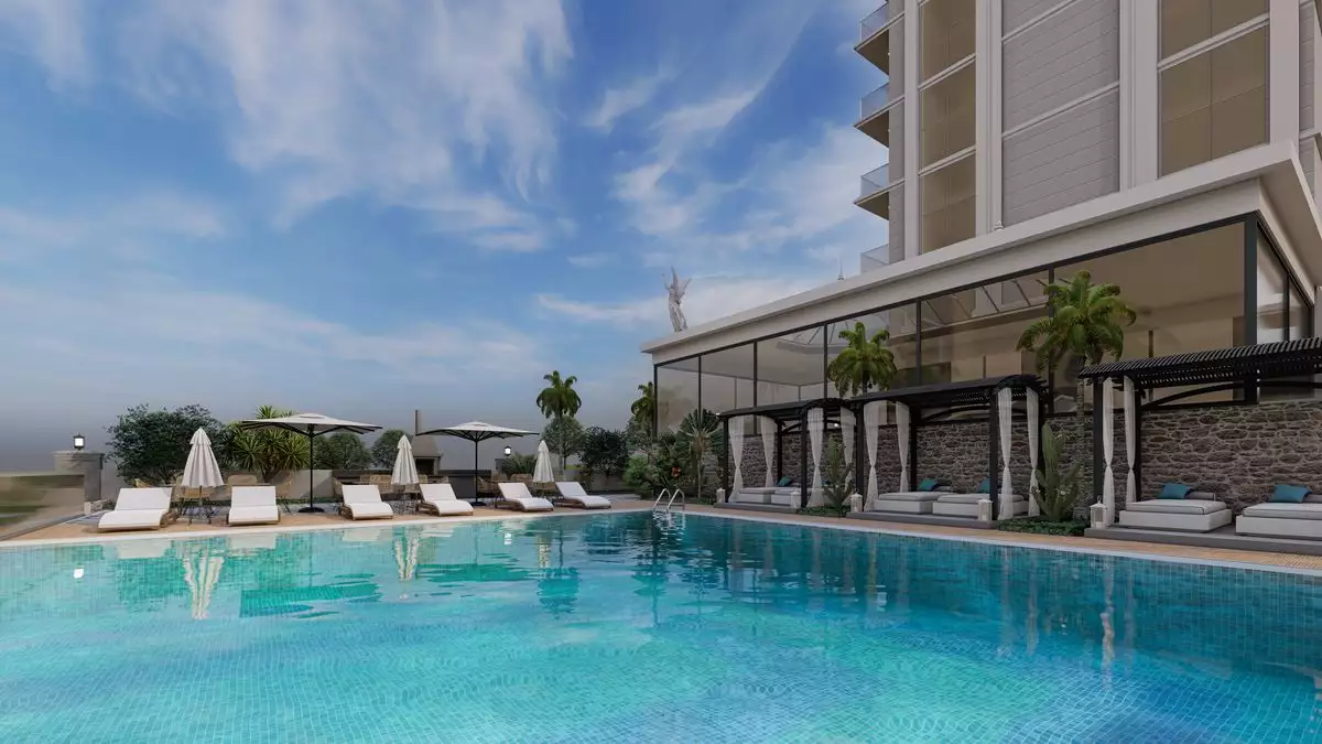 Flat 54m² in Turkey, Payallar. Priced at 112000€ rent photo-7