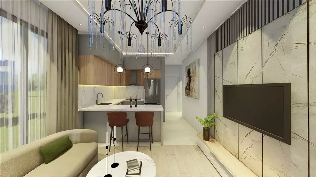 Flat 54m² in Turkey, Payallar. Priced at 112000€ rent photo-34