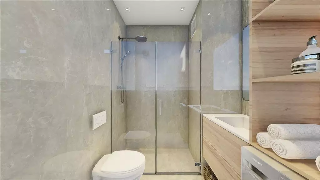 Flat 54m² in Turkey, Payallar. Priced at 112000€ rent photo-42
