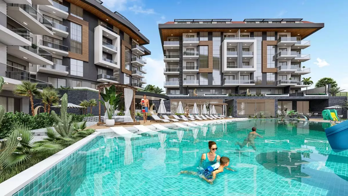 Flat 45m² in Turkey, Kestel. Priced at 160000€ rent photo-3