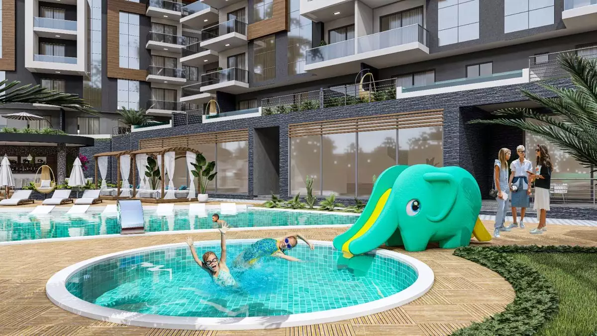 Flat 45m² in Turkey, Kestel. Priced at 160000€ rent photo-5