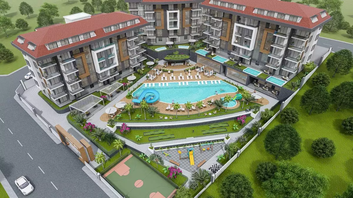 Flat 45m² in Turkey, Kestel. Priced at 160000€ rent photo-6