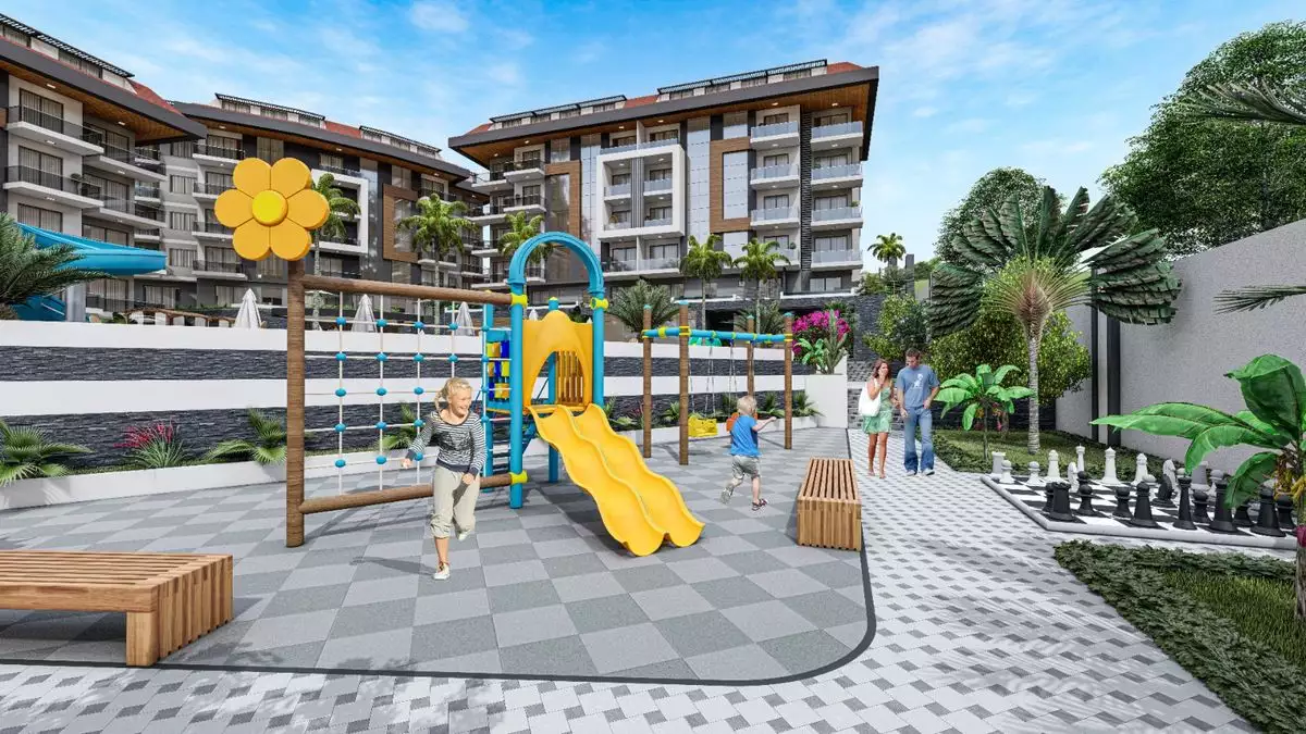 Flat 45m² in Turkey, Kestel. Priced at 160000€ rent photo-11