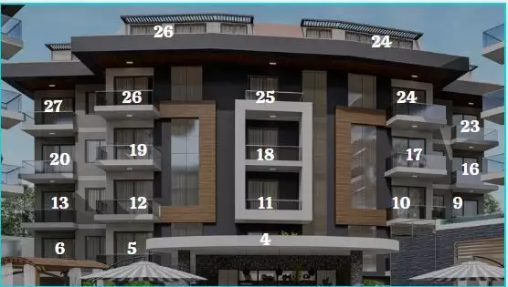 Flat 45m² in Turkey, Kestel. Priced at 160000€ rent photo-14