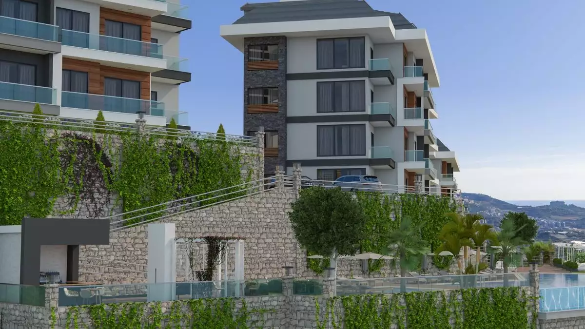 Flat 63m² in Turkey, Kargicak. Priced at 185000€ rent photo-1