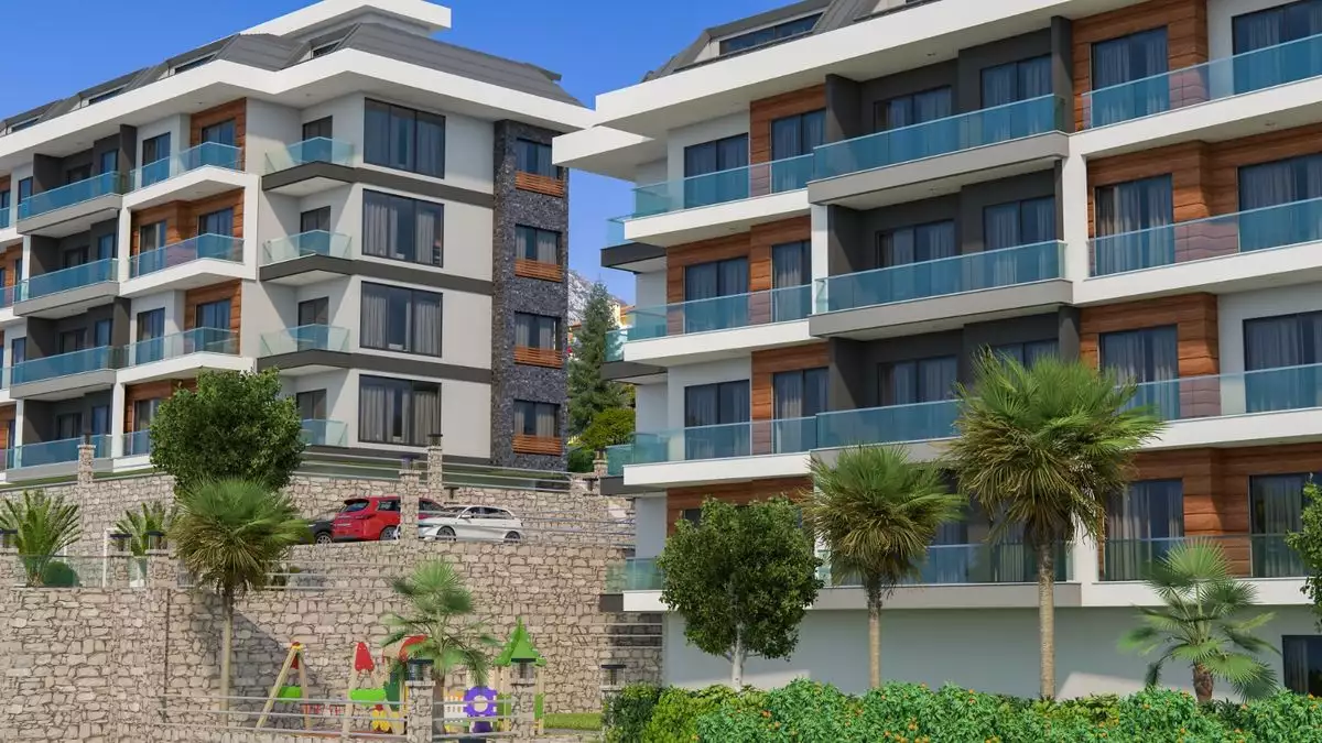 Flat 63m² in Turkey, Kargicak. Priced at 185000€ rent photo-3