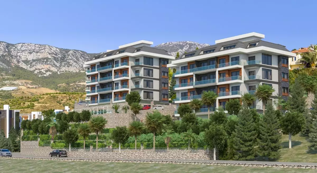 Flat 63m² in Turkey, Kargicak. Priced at 185000€ rent photo-4