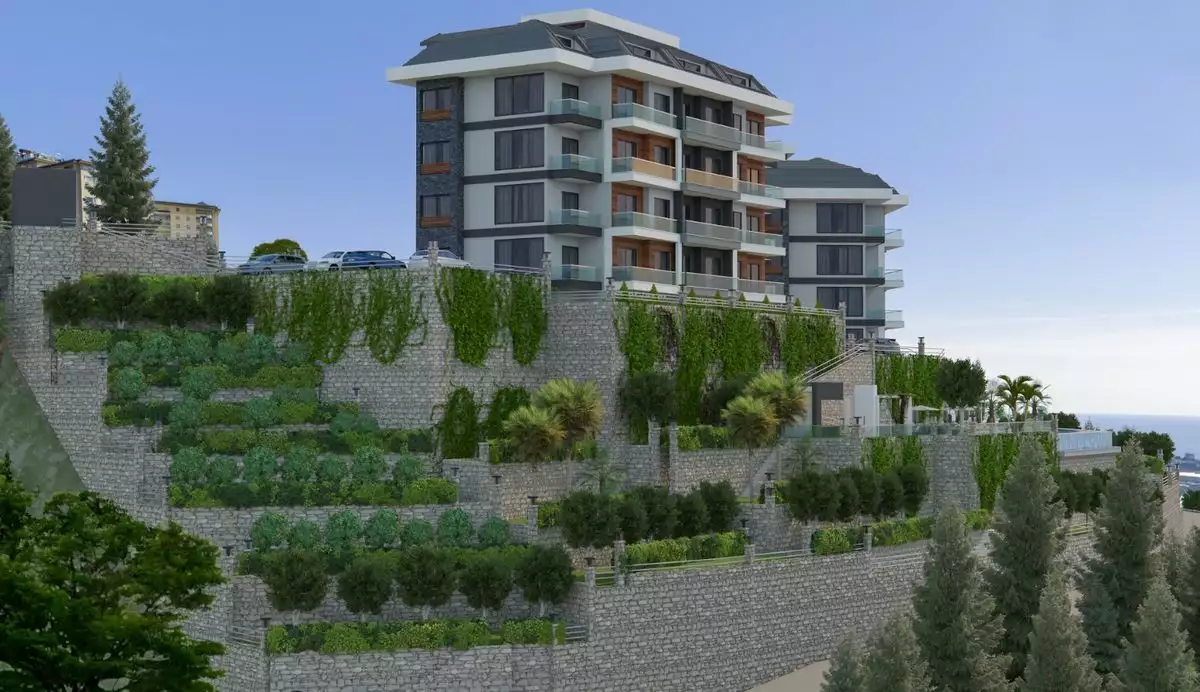Flat 63m² in Turkey, Kargicak. Priced at 185000€ rent photo-9