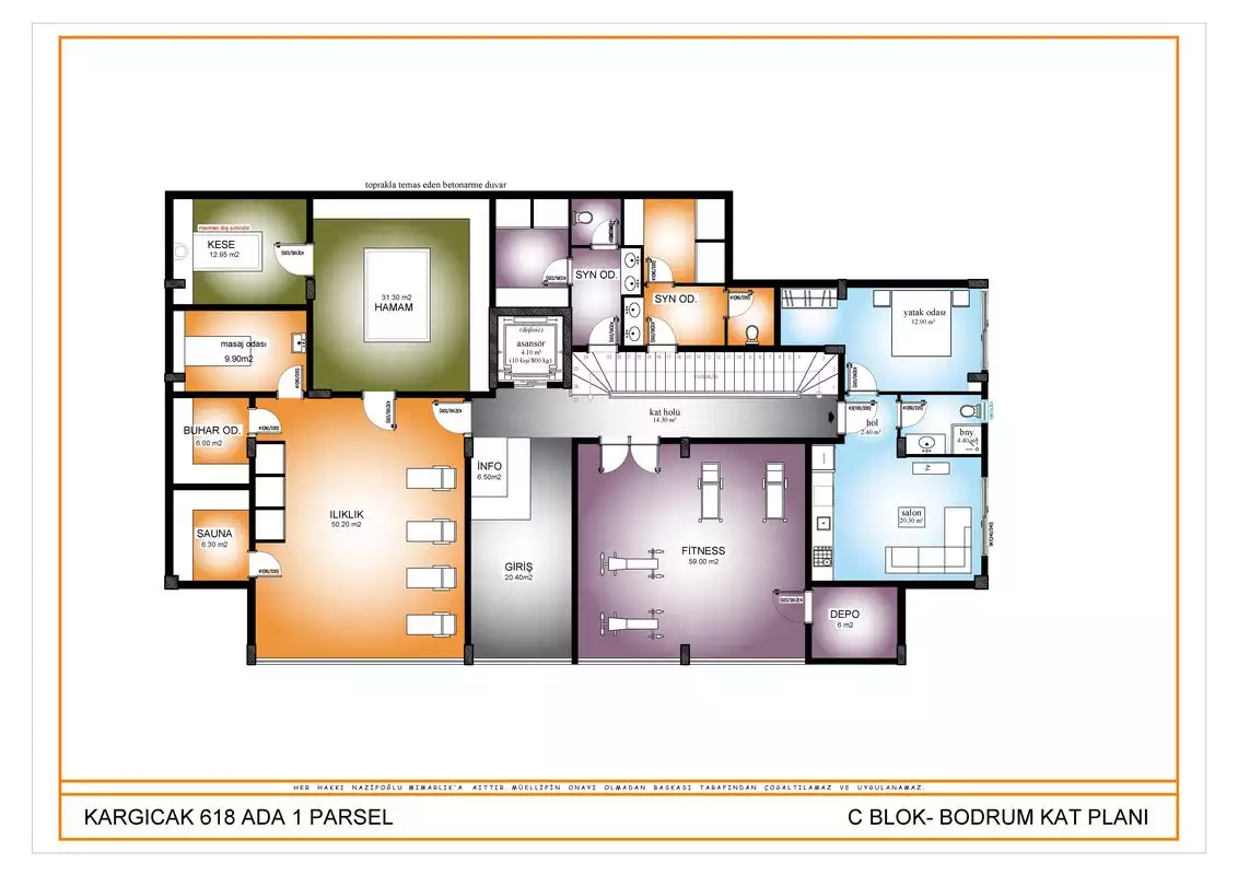 Flat 63m² in Turkey, Kargicak. Priced at 185000€ rent photo-28