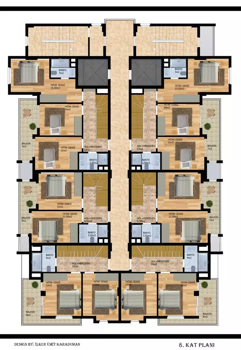 Flat 54m² in Turkey, Mahmutlar. Priced at 140000€ rent photo-20