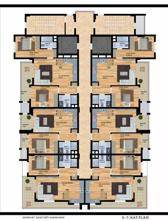 Flat 54m² in Turkey, Mahmutlar. Priced at 140000€ rent photo-21
