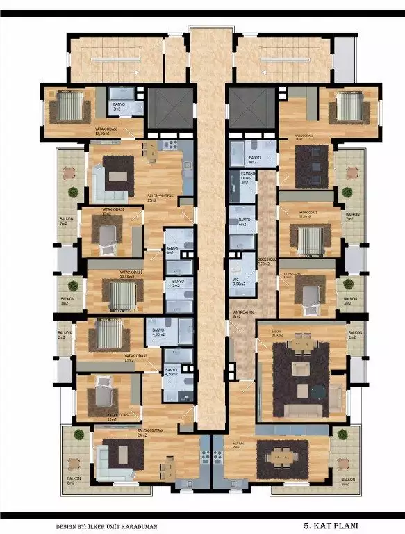 Flat 54m² in Turkey, Mahmutlar. Priced at 140000€ rent photo-22