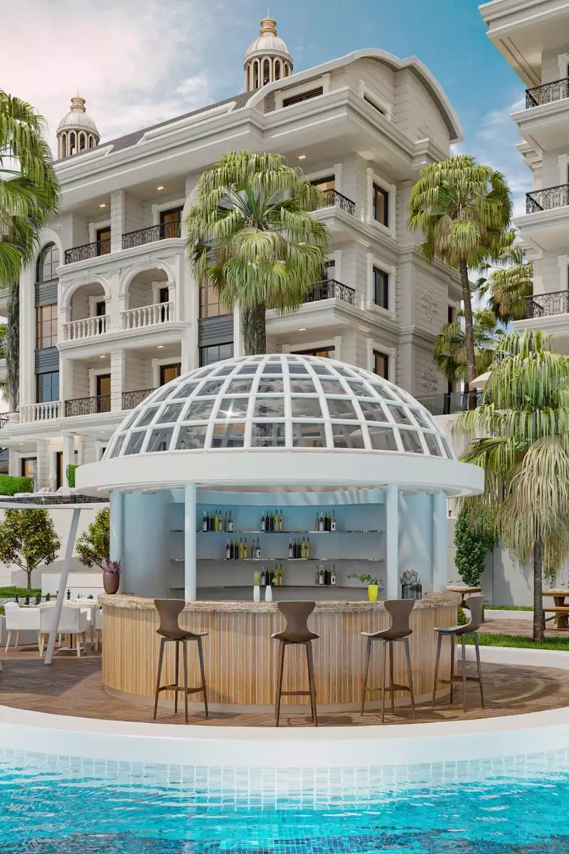 Flat 48m² in Turkey, Turkler. Priced at 140000€ rent photo-1